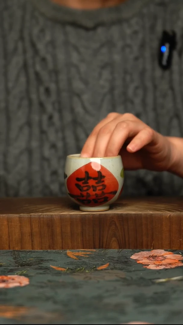 瓷片釉下彩手工手绘同款陶器
