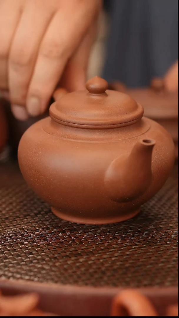 茶壶紫砂原矿手工紫砂壶大容量 390cc