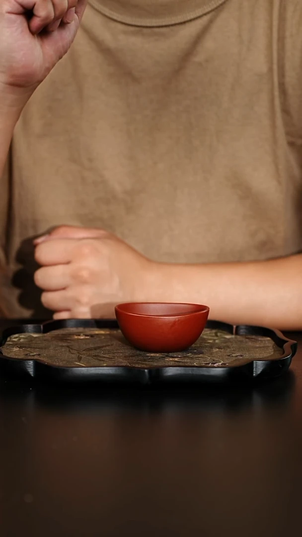 茶壶紫砂朱泥元宝杯 60cc