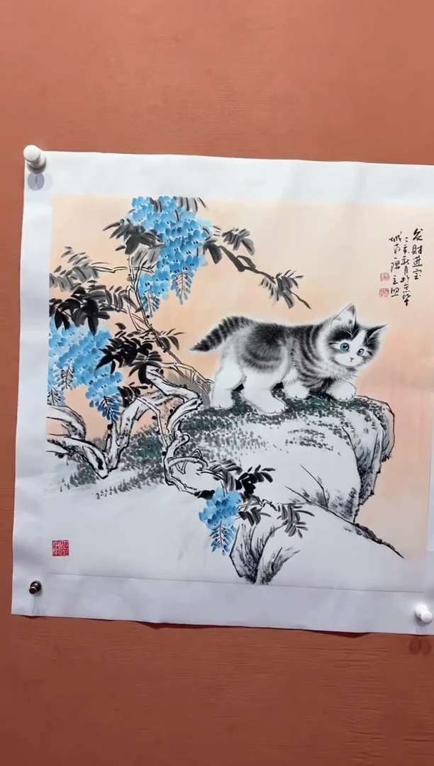国画师立照老师国画作品