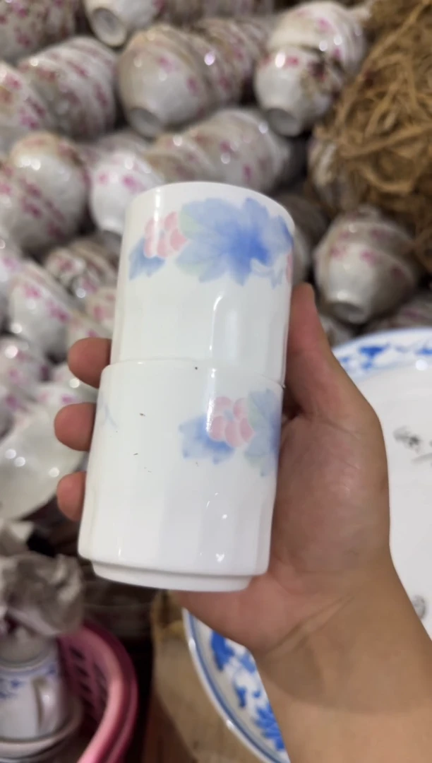 摆件葡萄杯两个一组微瑕请慎拍