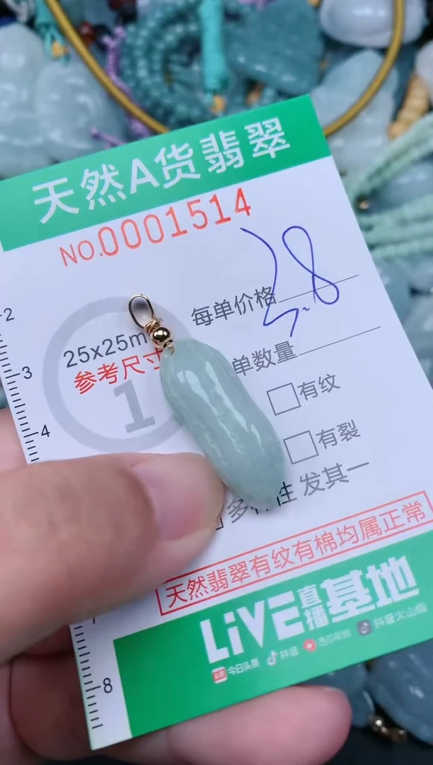 翡翠未镶嵌颈饰.0001514
