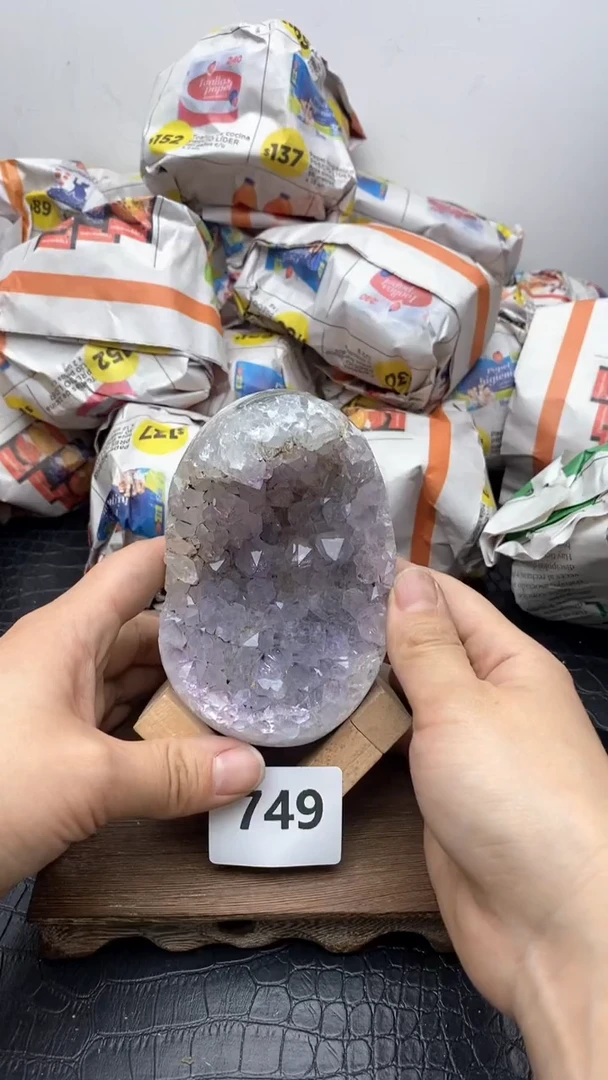 【闪购商品】紫晶1未镶嵌749号龍蛋