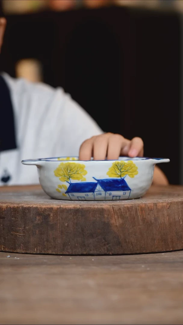 瓷片景德镇高温釉下彩（食品级）