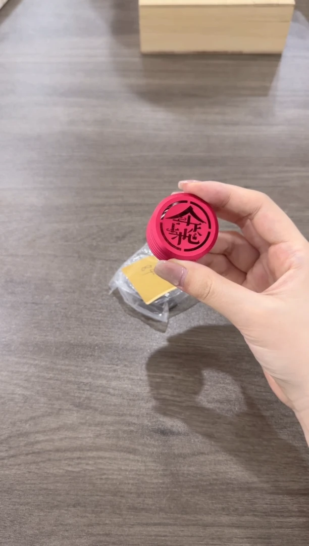 线香月光宝盒（红色小）香炉