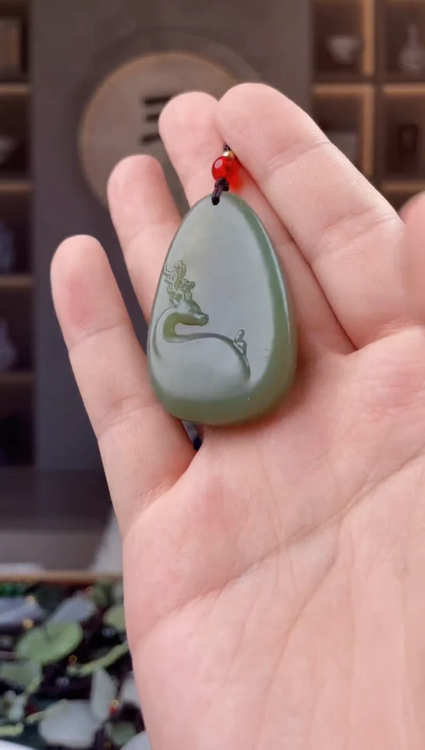 颈饰未镶嵌和田玉拍一发一，多样性发货