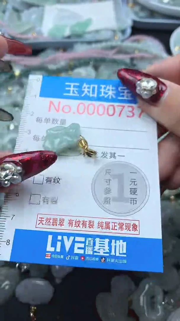颈饰未镶嵌翡翠737