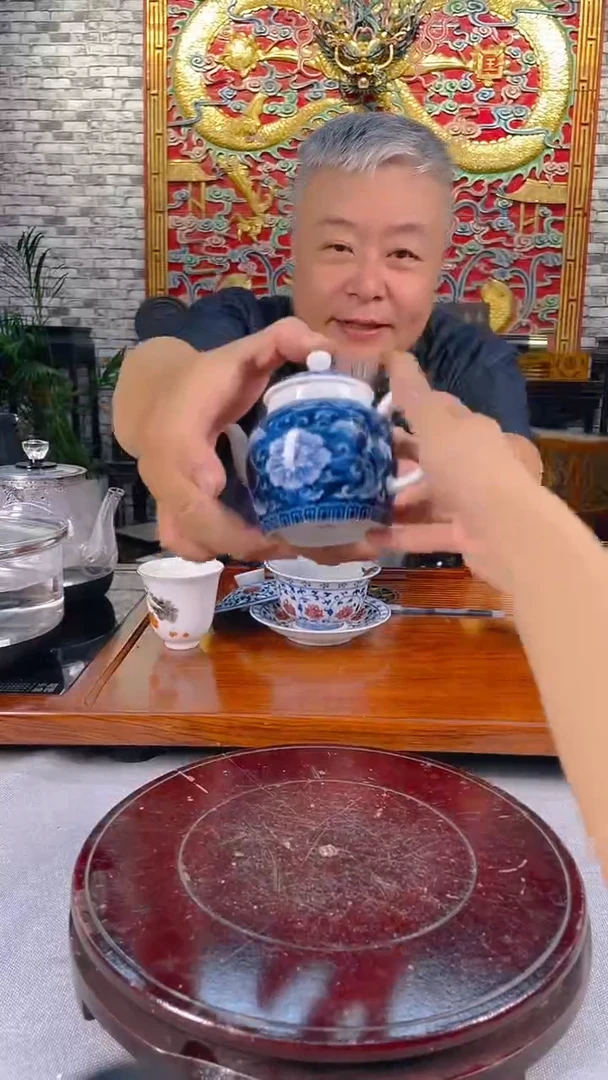 摆件景德镇陶瓷摆件流水5