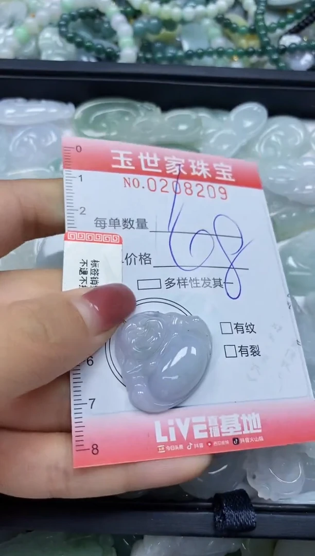 【闪购商品】翡翠颈饰未镶嵌闪购0208209