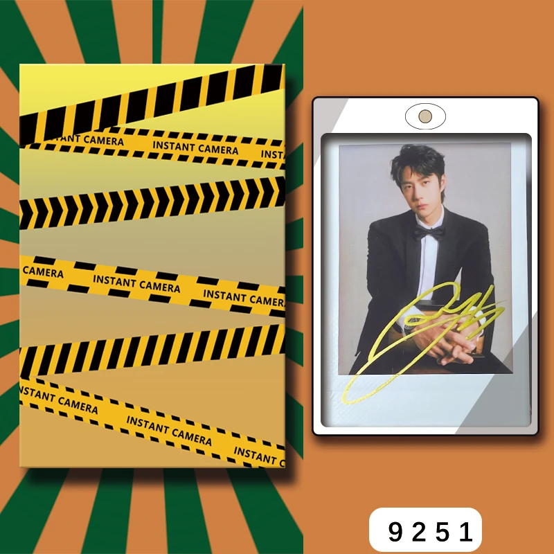 D9251【王一博】 正品拍立得照片 白边