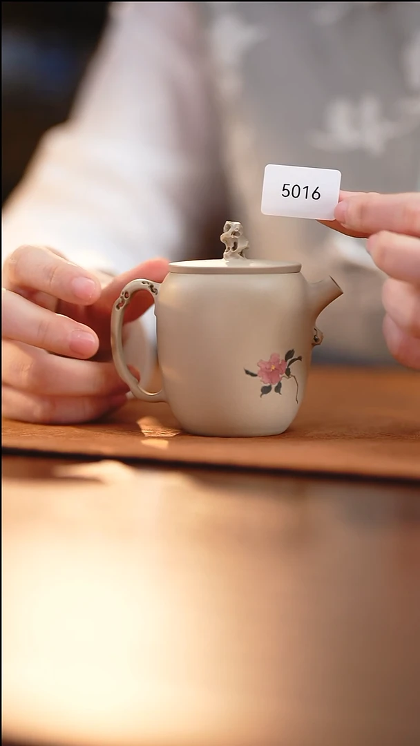 雲梦茶器紫陶茶壶5016