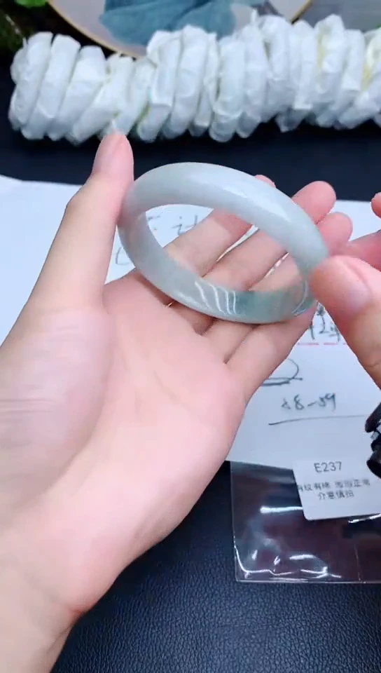 翡翠手镯未镶嵌E237所见即所得