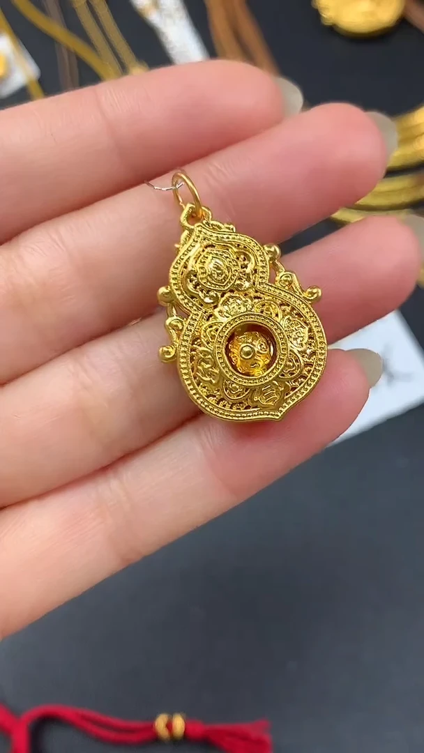 吊坠(不含链)定制足金D362|3610