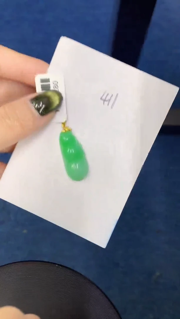 【闪购商品】翡翠颈饰18K金镶嵌00000000000