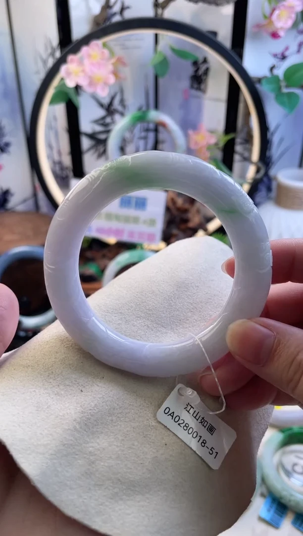 未镶嵌手镯翡翠5  翡翠手镯 53