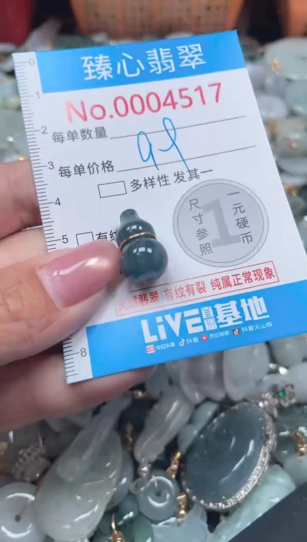 颈饰未镶嵌翡翠4517