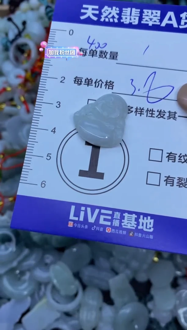 颈饰未镶嵌翡翠天然翡翠A货批量多样性发一件