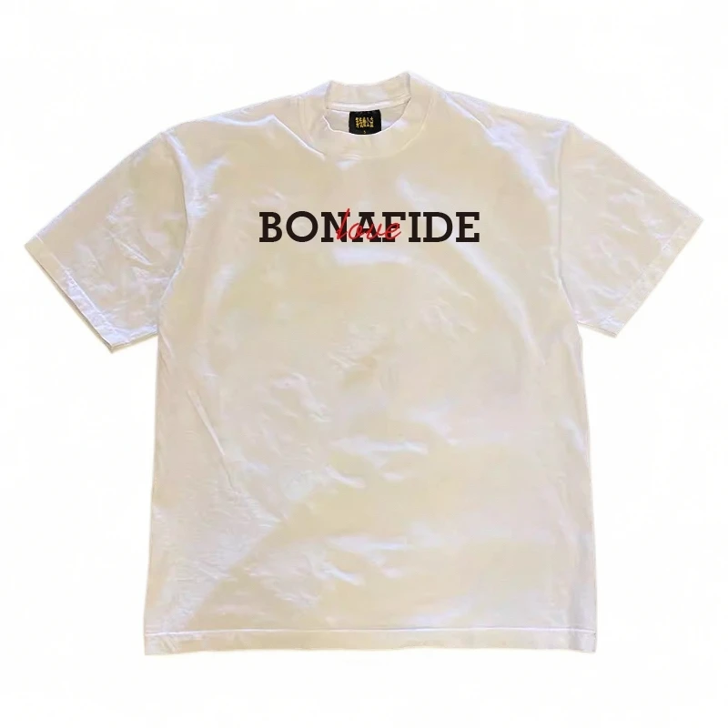 新疆棉！265g纯棉重磅正品！男女圆领宽松印花休闲夏季半袖T恤短袖