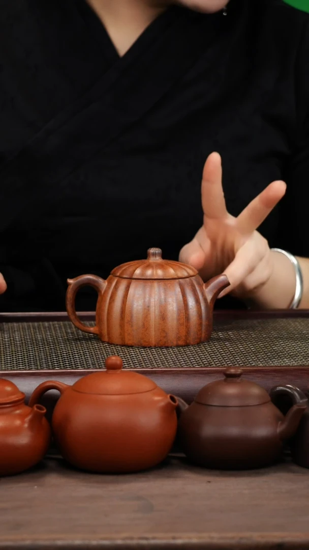 【闪购商品】紫砂茶壶零添加龙窑柴烧筋纹秦权壶