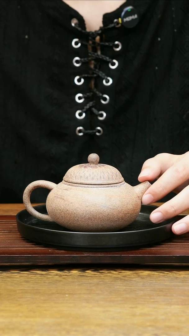 柴烧老岩泥高温茶器皿