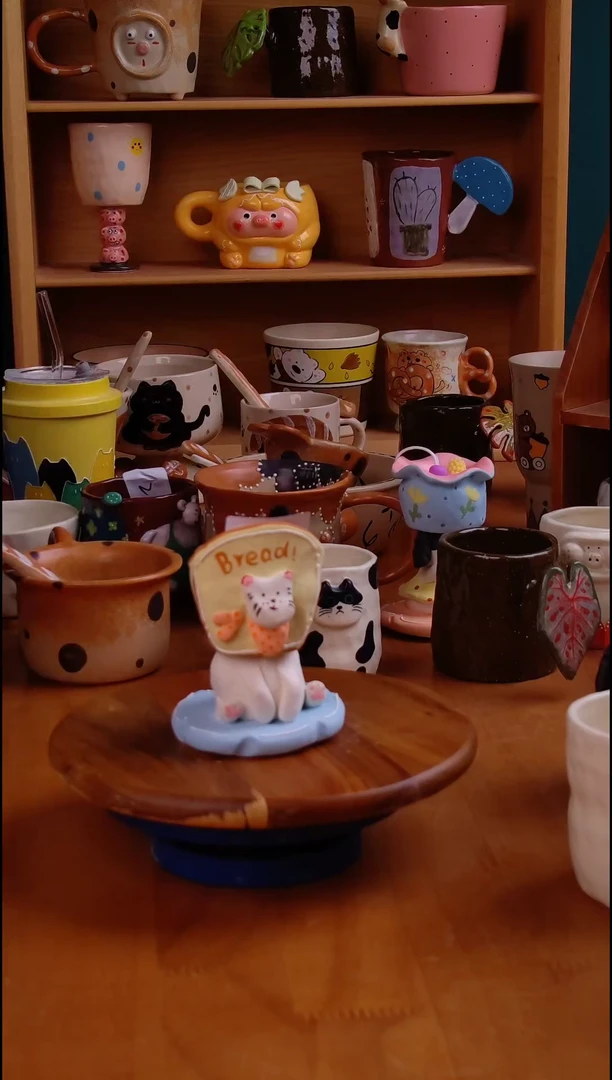 摆件陶景德镇手工原创陶瓷