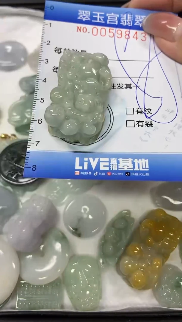 【闪购商品】翡翠颈饰未镶嵌闪购0059843