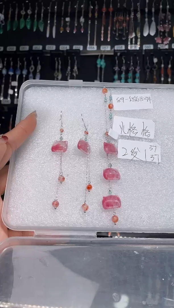 【闪购商品】紫晶耳饰银S925镶嵌火格格