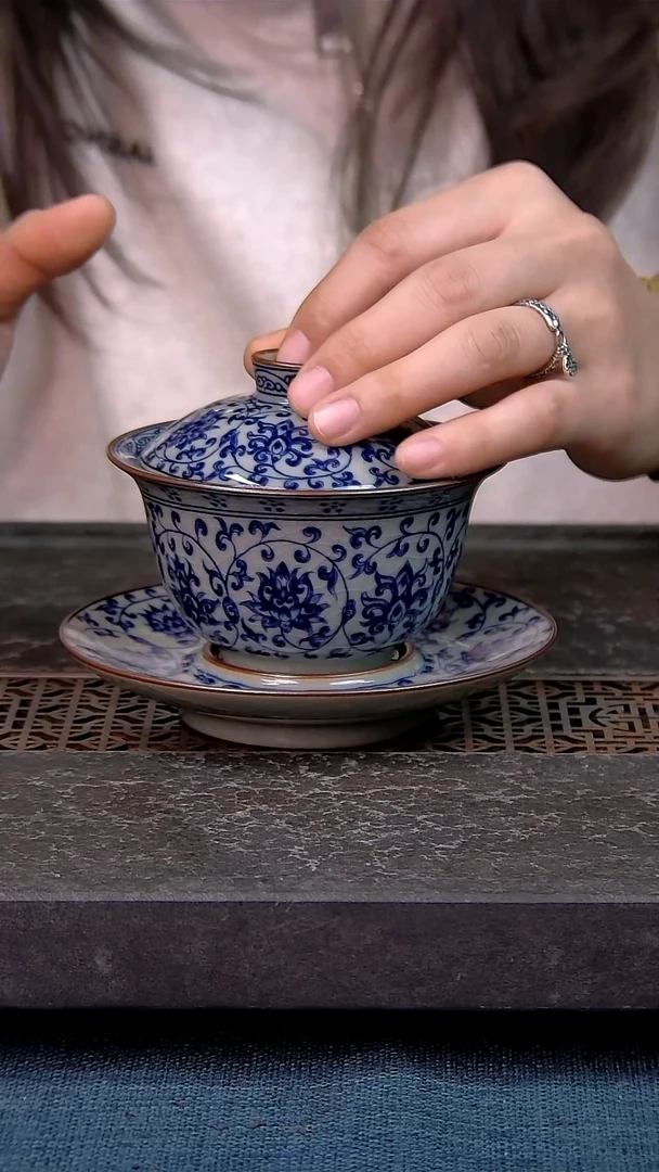 简装家用款件套 老陶泥开片纹陶瓷茶具