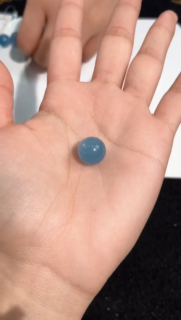 【闪购商品】水晶手链未镶嵌3号海蓝宝冰川蓝单颗配件