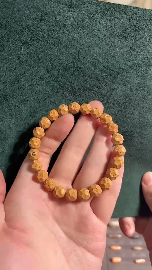 手串桃核桃核无相单圈