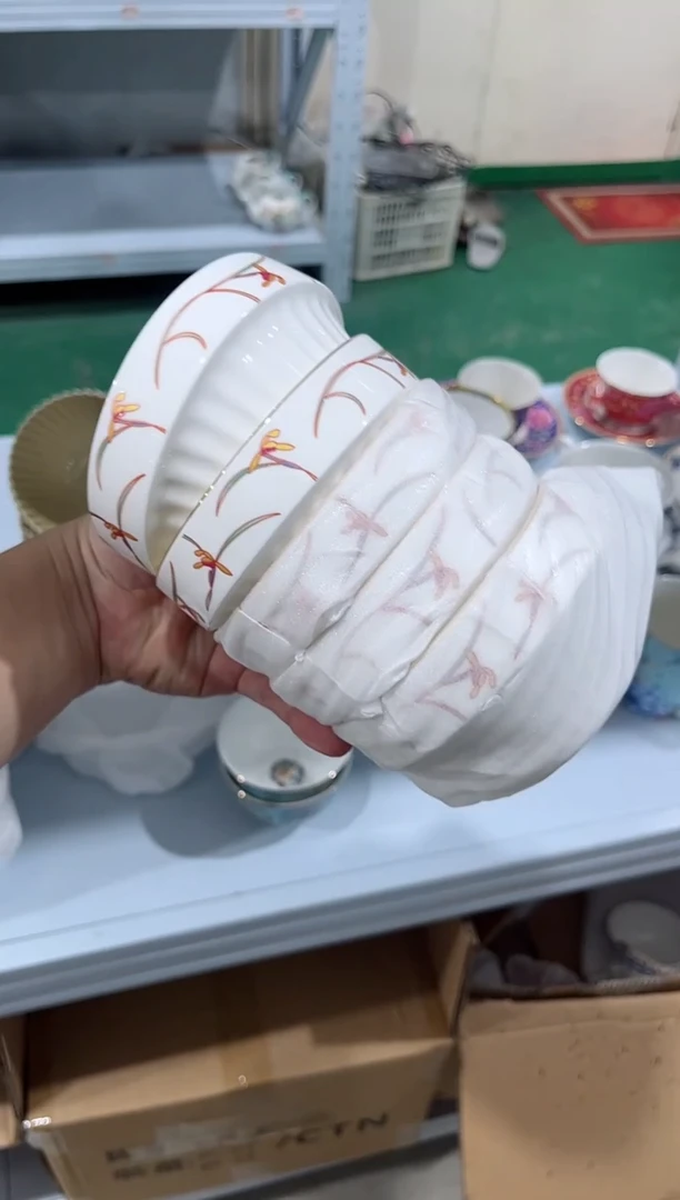 瓷片日用陶瓷（简装）碗5个