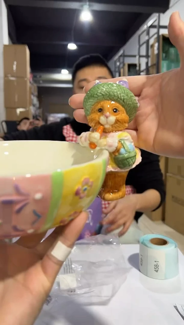 【闪购商品】杯原盒女兔糖果碗