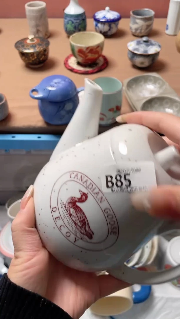 瓷片飘***影瓷器瓷器B85