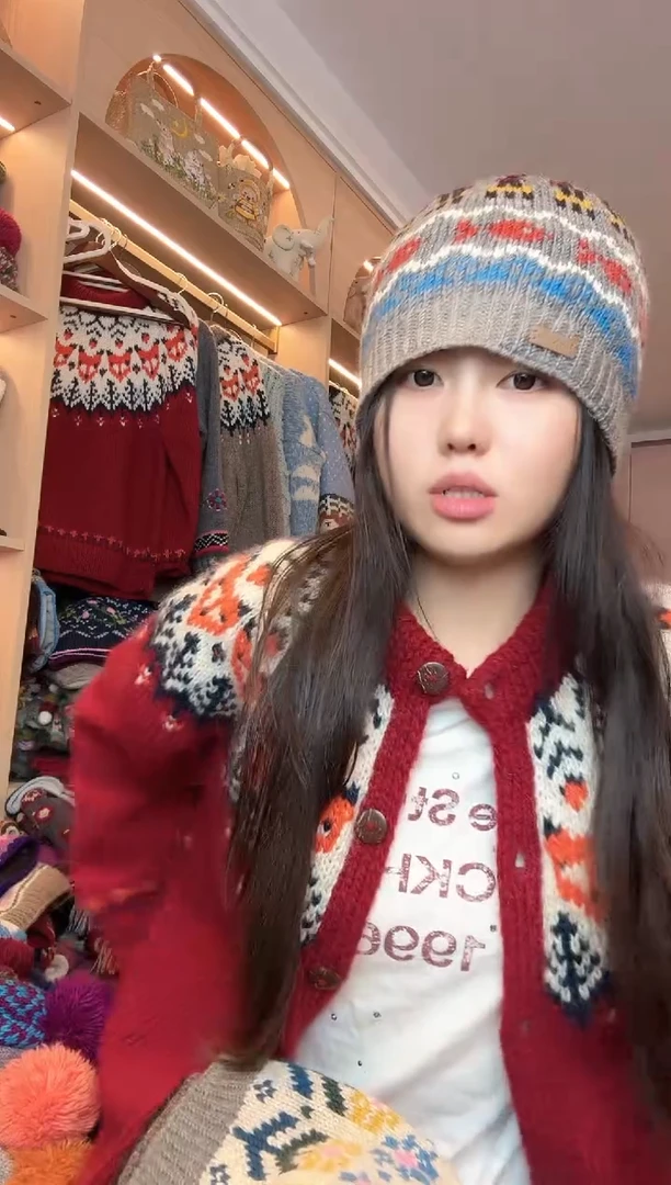 羊毛年年有鱼帽