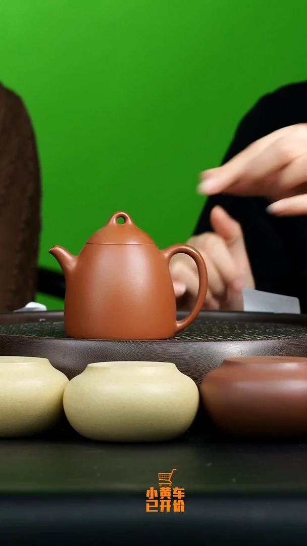 茶壶紫砂0624午直播祝妍朱泥玉成窑秦权