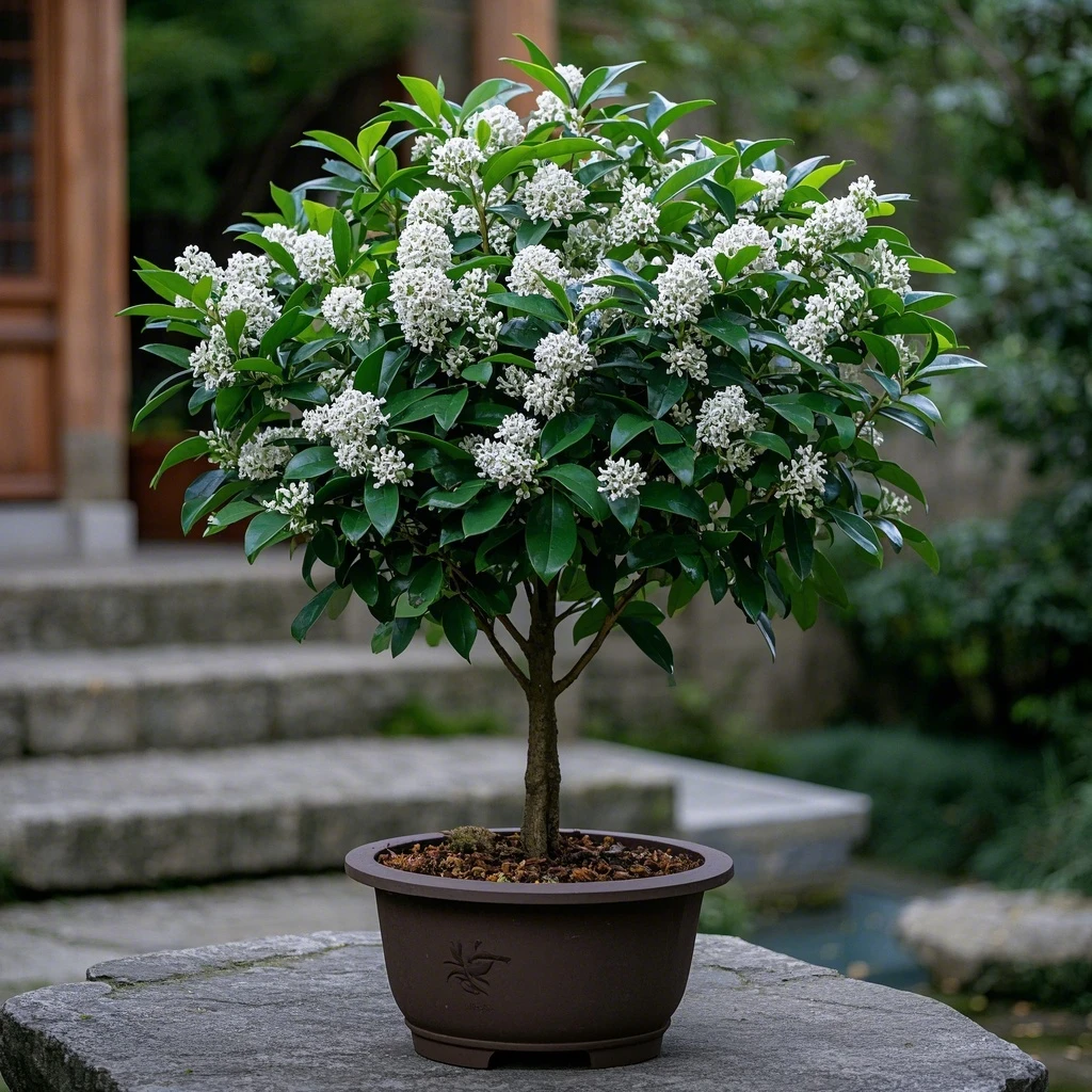 桂花树苗四季桂浓香花卉八月庭院原生金桂丹桂庭院地栽盆栽种植