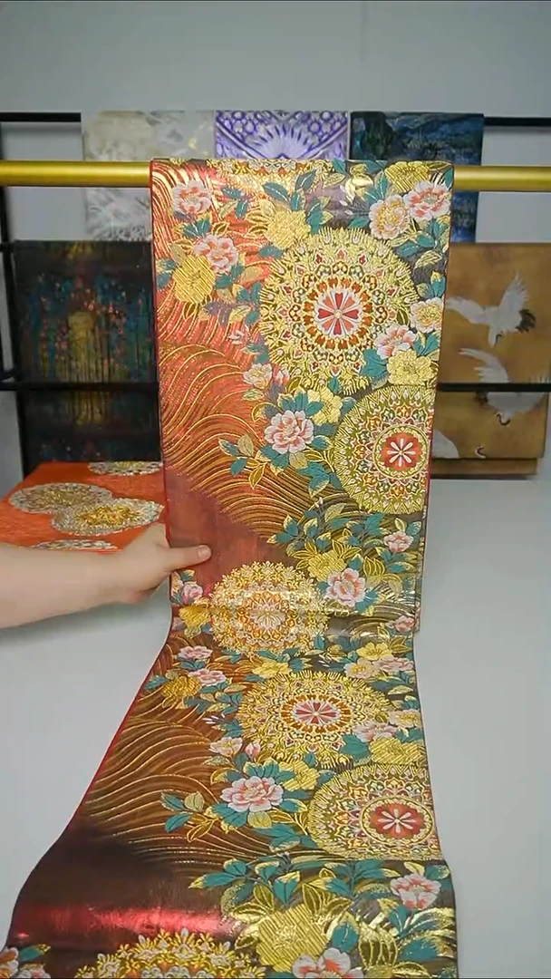 织绣织锦41宝象花
