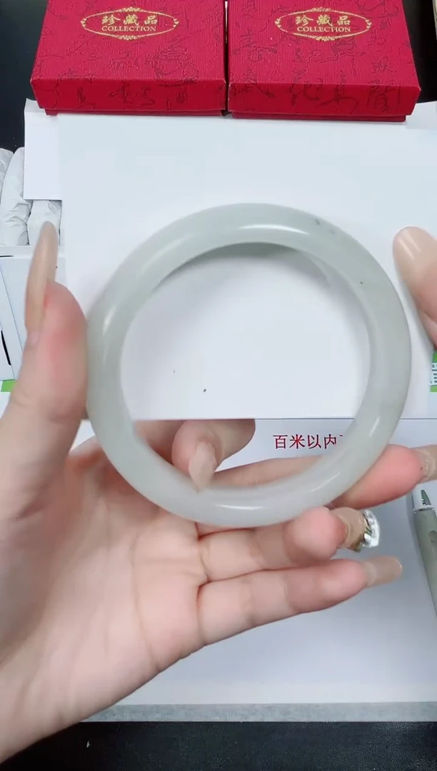 【闪购商品】石英质玉手镯未镶嵌K93-60.3