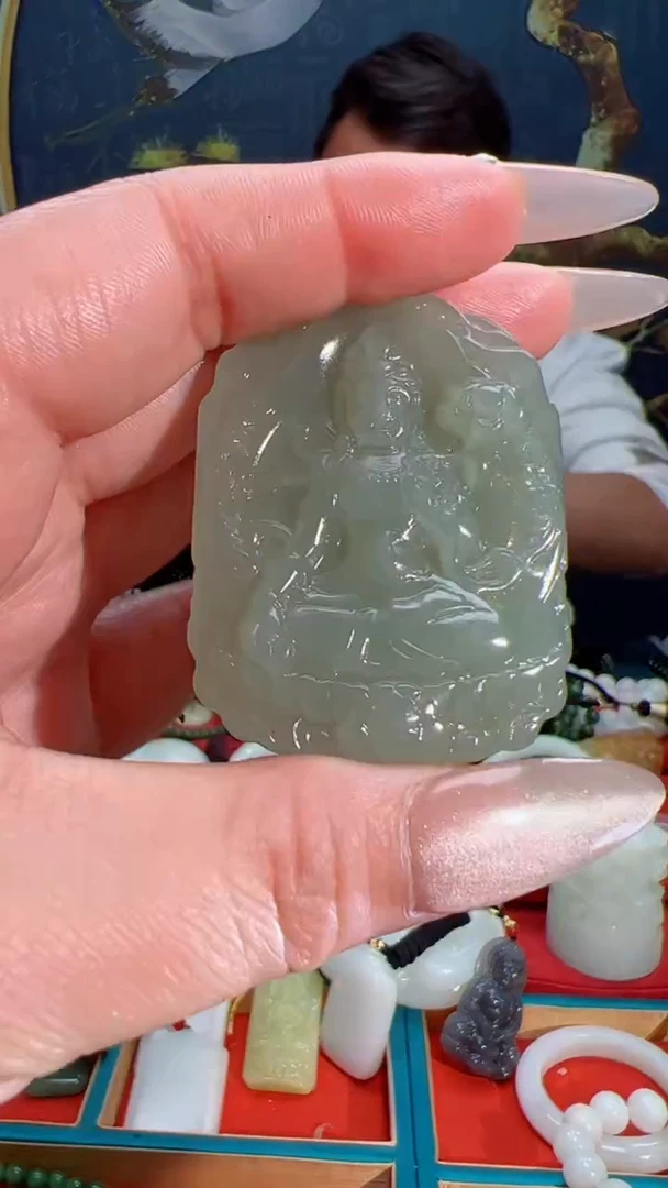 【闪购商品】和田玉吊坠未镶嵌1