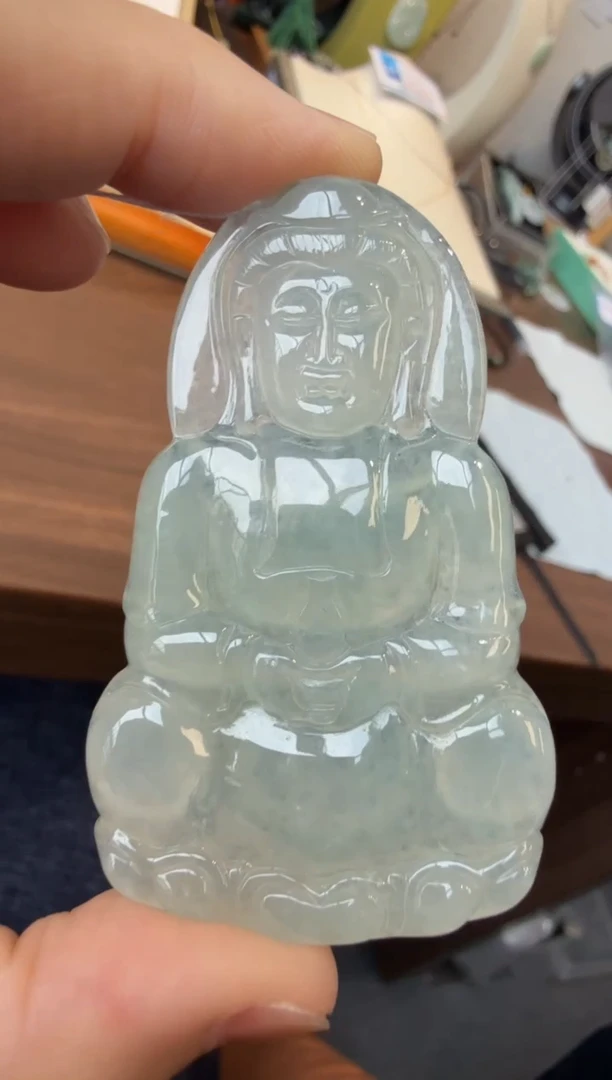 翡翠挂件未镶嵌A货翡翠多样性孤品