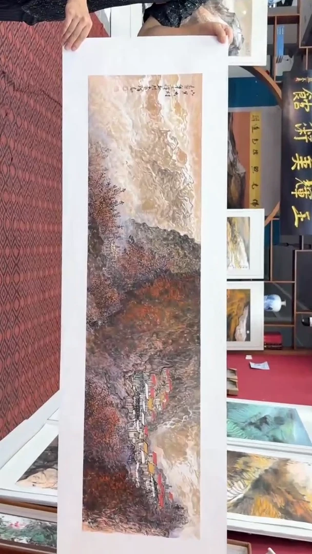 国画绘画山水花鸟