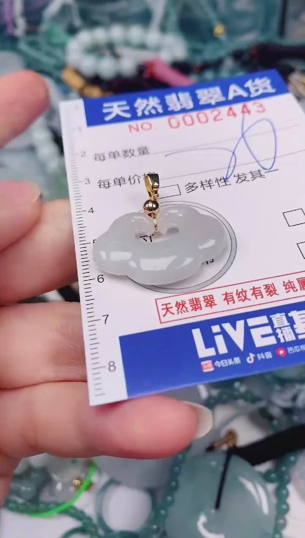 颈饰未镶嵌翡翠00002443