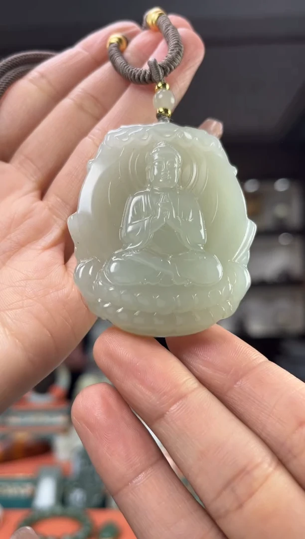 【闪购商品】和田玉颈饰未镶嵌佩佩猪 狗