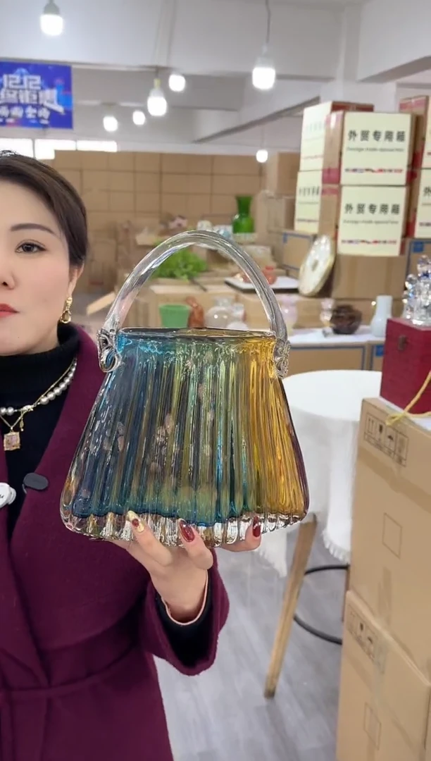 【闪购商品】琉璃泰轩花器J-8