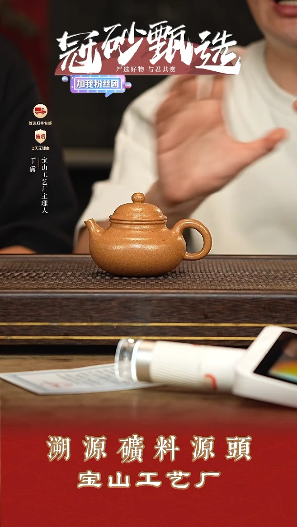 宝山工艺厂紫砂壶1-5