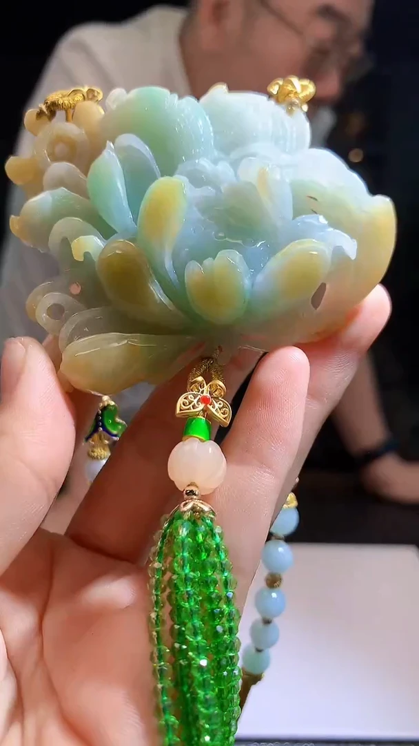 定制翡翠未镶嵌1015hm-毛货挂件121