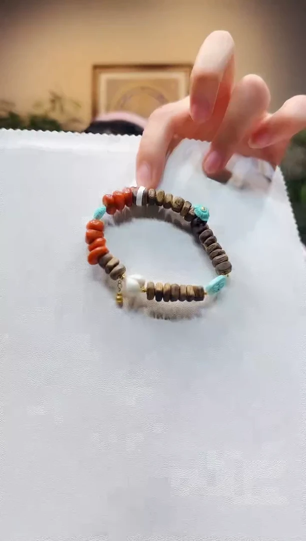 未镶嵌手链南红玛瑙手链