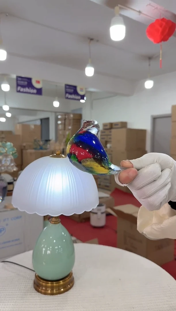 【闪购商品】琉璃迪喜花器-v-早33