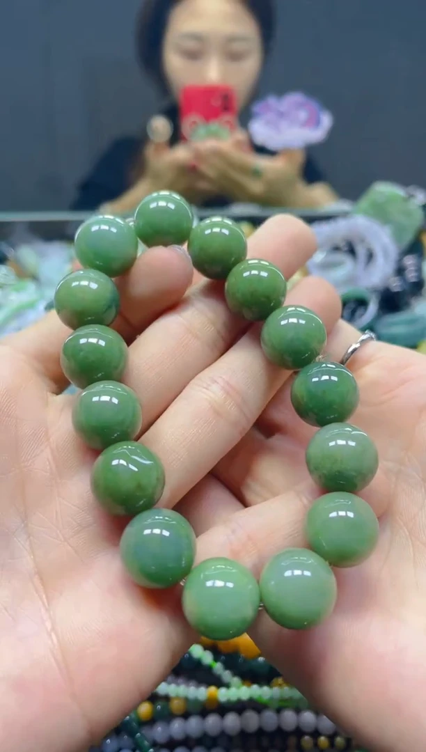 颈饰未镶嵌翡翠13MM/C/翡翠A货，一件也是批发价