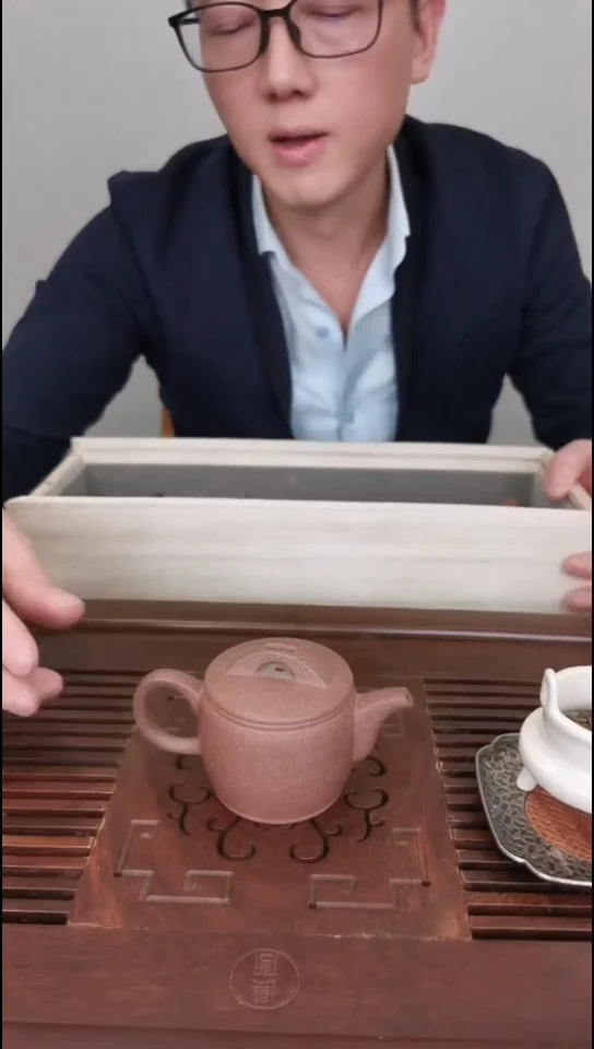 茶壶紫砂澄心窑宝山段泥汉瓦壶 送新品紫砂杯